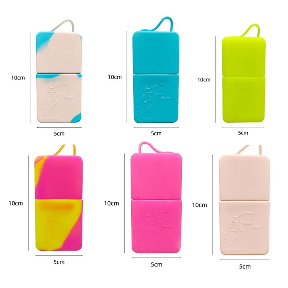 Gua Sha Silicone Ice Face Roller Cold Therapy Alleviate Puffiness Cooling Face Contour Globes Lifting Contour Brighten