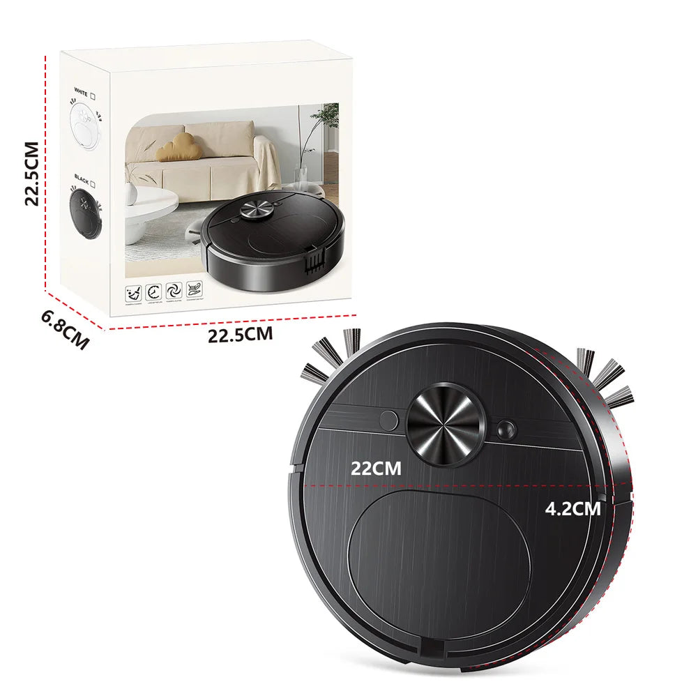 Smart Sweeping Robot Vacuum Cleaner Mopping 3 In 1 Automatic Cleaning Suction Power Mopping Sweeping Machine for Home Appliance