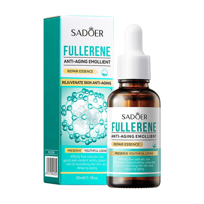 30ml SADOER Fullerene Face Serum Facial Anti Wrinkles Moisturizing Firming Essence Beauty Skin Care