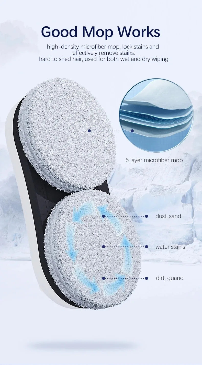 New-Mi Window Cleaner Robot Cleaning Products for Home Appliance Glass Electric Window Cleaner Smart Robot