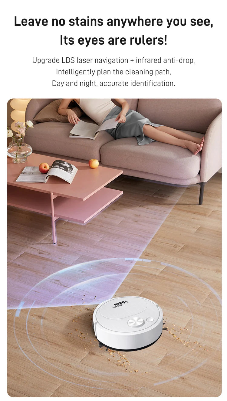 Home Smart Mini Vacuum Cleaner Usb Charging Automatic Smart Sweeping Robot Cleaning Machine