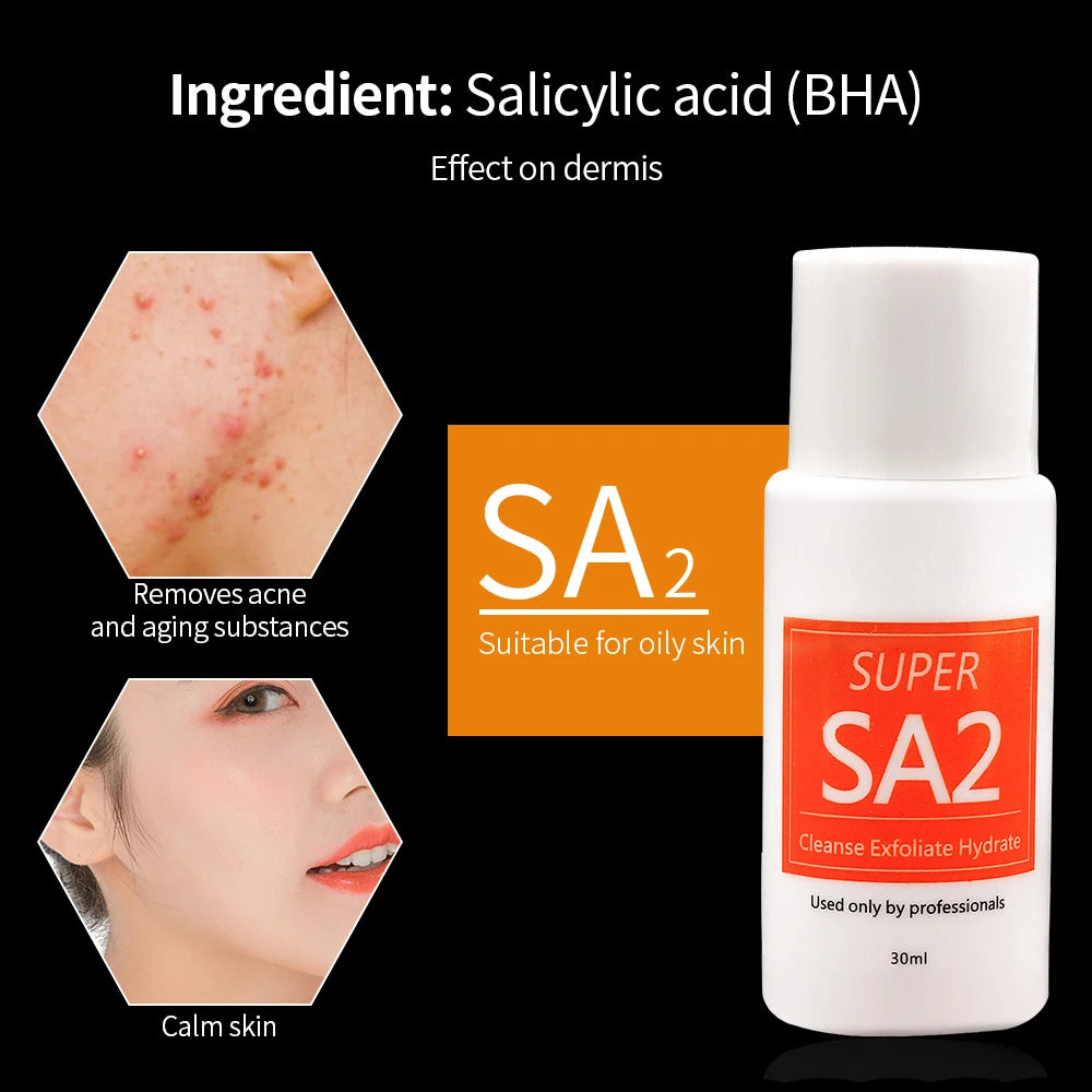 Facial Skincare Solution Face Serum AS1 SA2 AO3 Aqua Peel Solution For Facial Machine Skin Deep Cleaning Serums