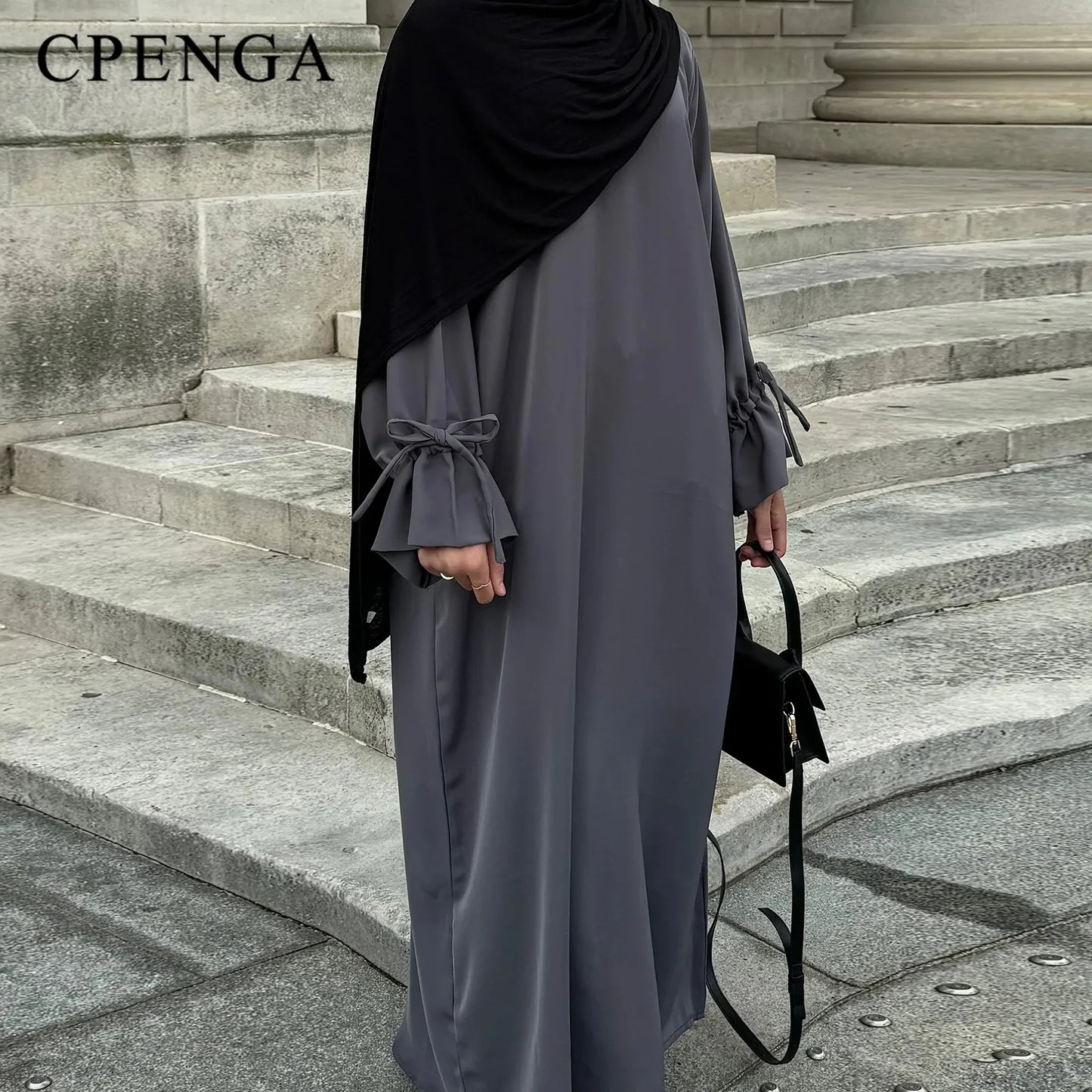 Ramadan Arabic Muslim Women Modest Dress 2025 Elegant Dubai Plain Abaya Islamic Church Clothing Fashion Loose Turkey Solid Robe