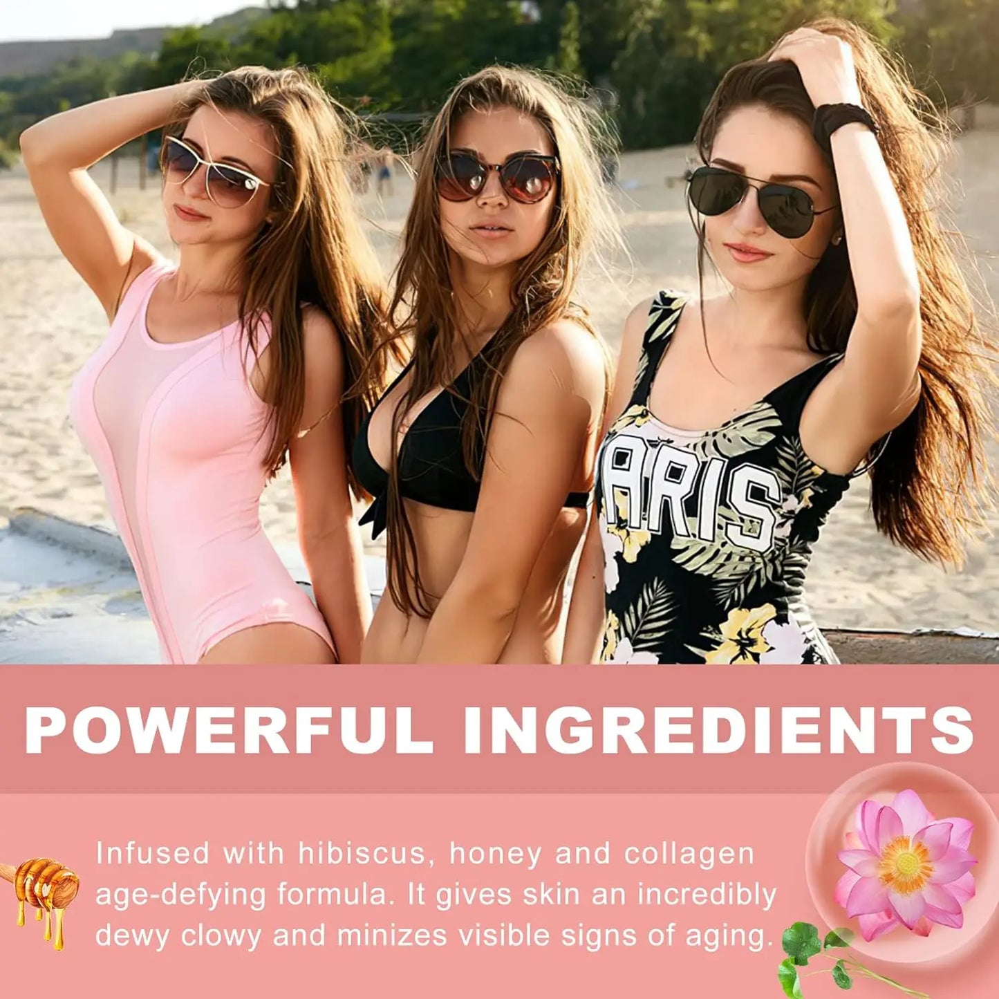 Super 500ml Honey Body Serum Moisturizing All Over Serum, Face, Neck & Area, Moisturize, Replenish & Protect Tightens & Smooths