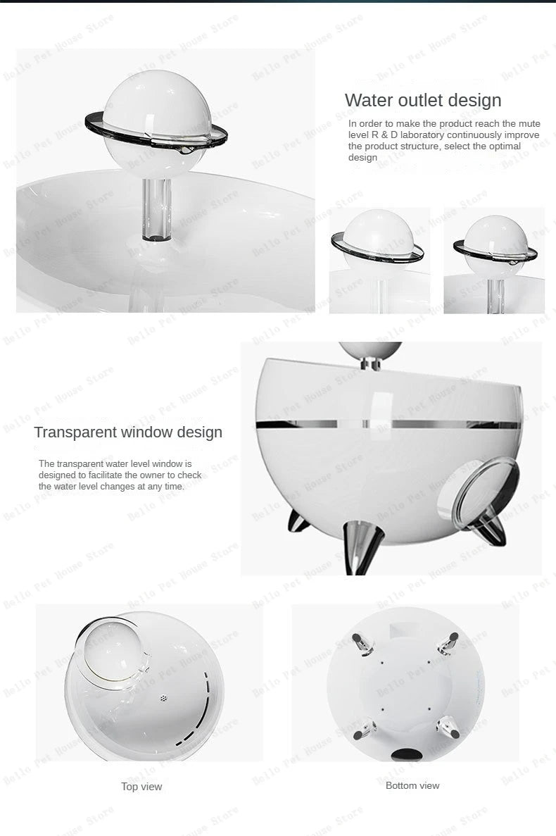 Pet Smart Water Feeder Equipment Universal Smart Water Feeder for Cats and Dogs Can Be Controlled Remotely By APP