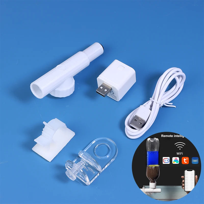 Automatic Fish Feeder - WiFi Smart Feeder For Aquarium, Timed Remote Control Fish Tank Food Dispenser Fish Shrimp Feeding