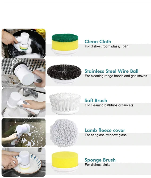 Electric Window Cleaner Vacuum Smart Home Appliance Clean Glass Windows Washer Window Washing Electric Floor Mops Cleaning Brush