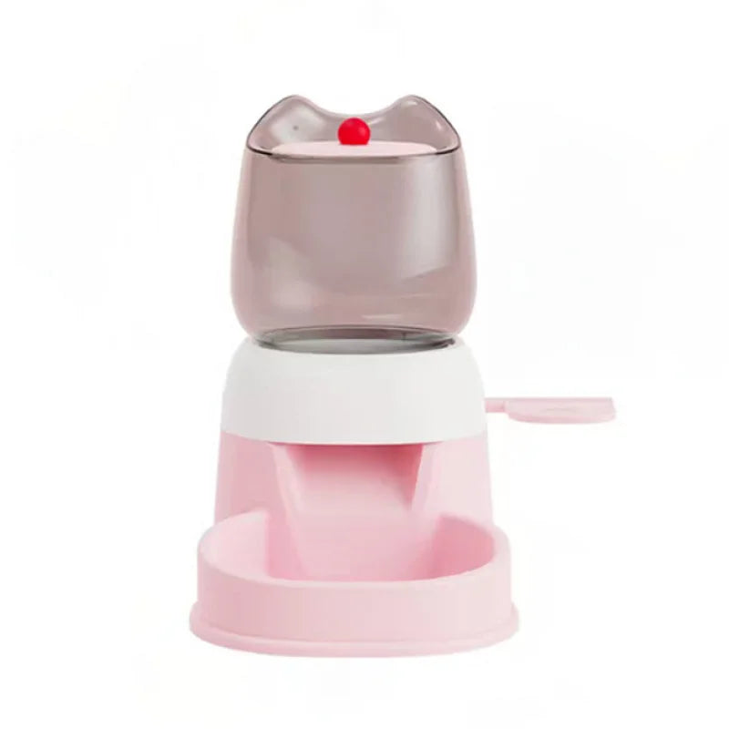 Automatic Smart Pet Feeder，Foot Pedal Operation - Free Automatic Dispenser for Cats and Dogs，Foot activated feeding system for k