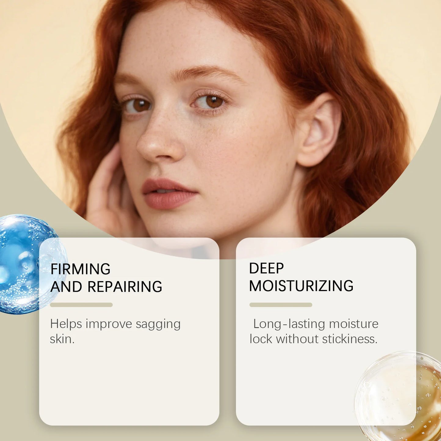 Hyaluronic Acid Moisturizing Serum - Nourishes & Hydrates Skin, Boosts Radiance, Facial Moisturizing Essence