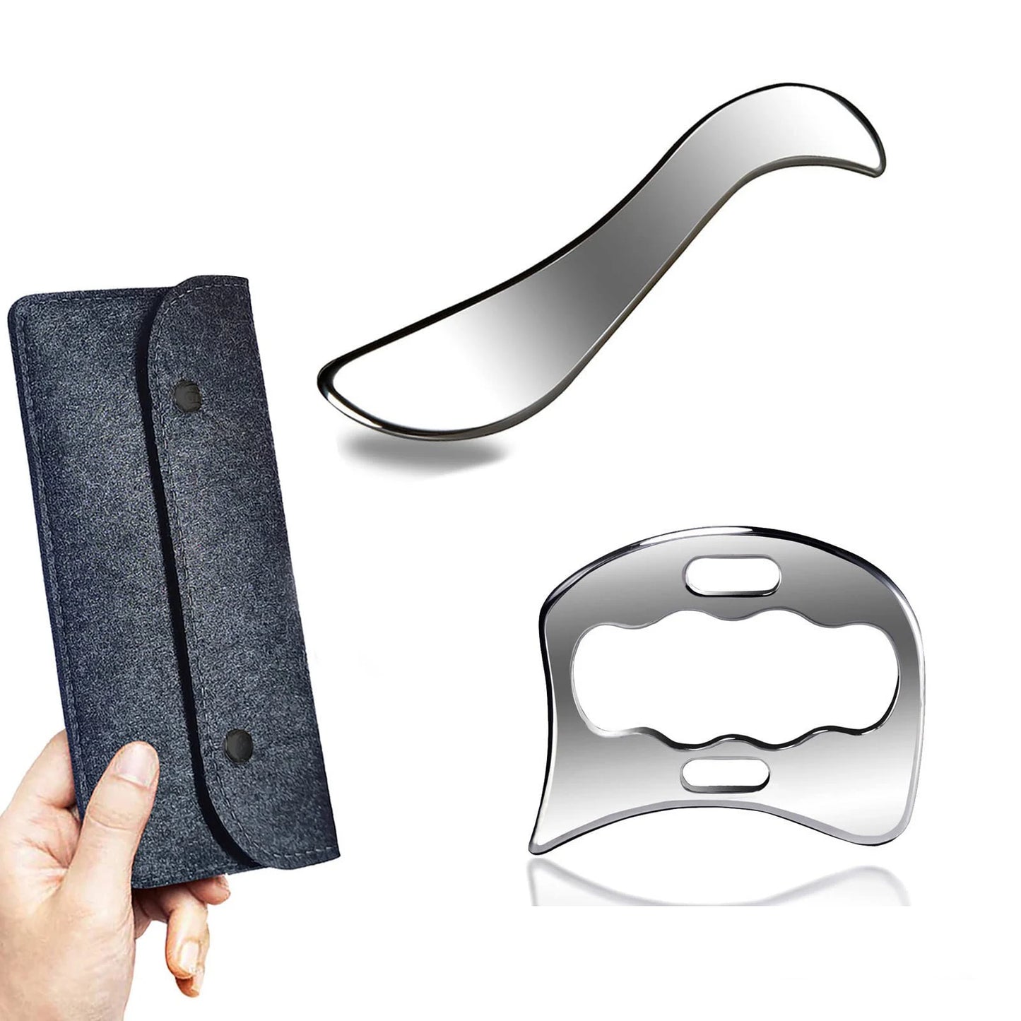 Gua Sha Stainless Steel Massage Tools Muscle Scraper Tool, Physiotherapy Tools, Muscle Gua Sha Tools