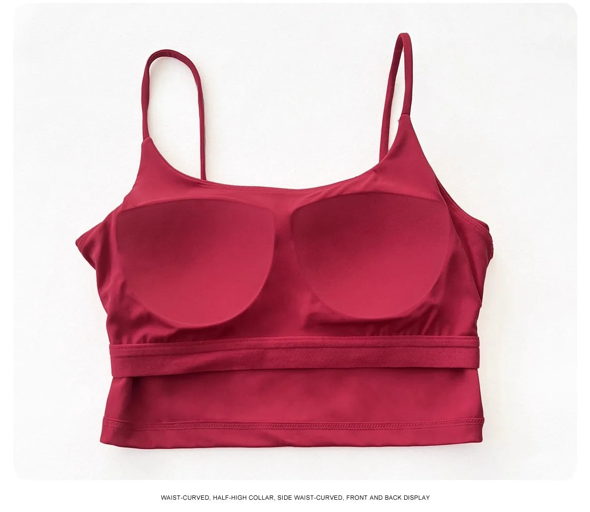 Seamless Naked Sensation Sports Bra – High Support Workout Top for Running, Gym, Pilates & Yoga, Breathable Anti-Bounce Fitness