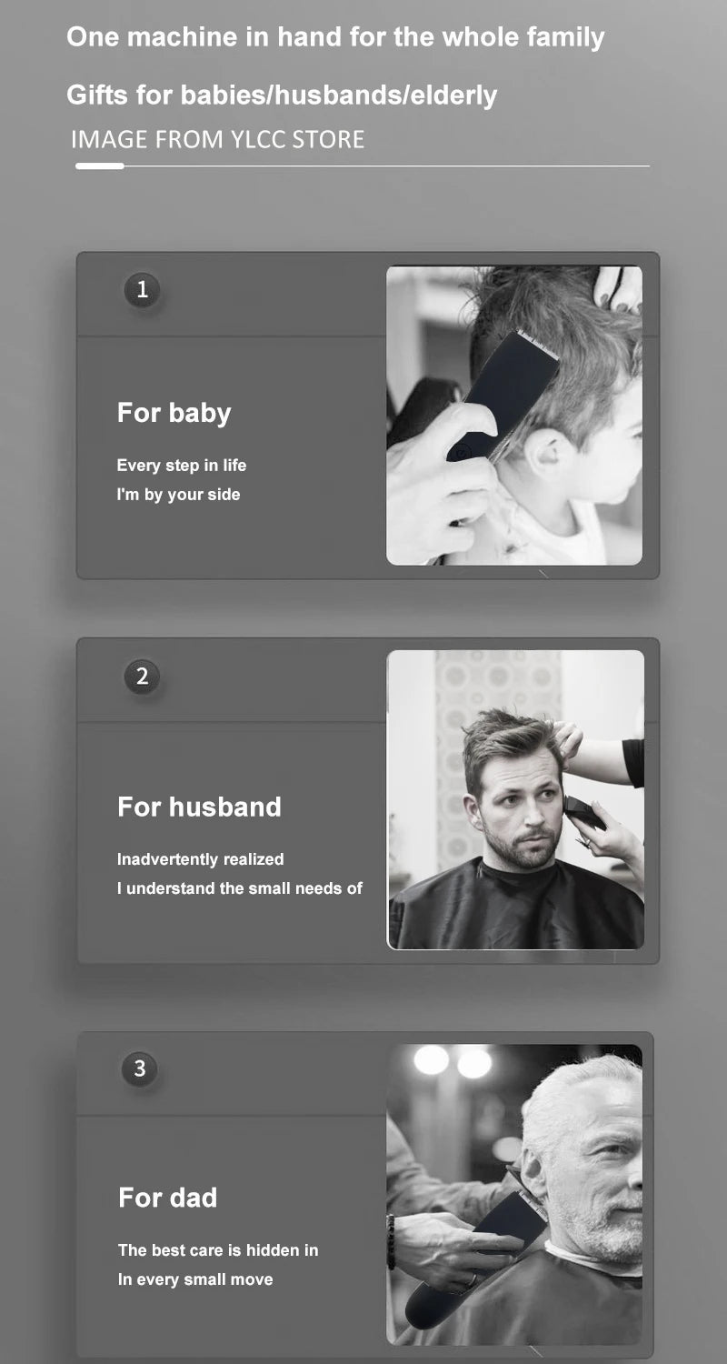 Men's Electric Groin Hair Trimmer Pubic Hair Trimmer Body Grooming Clipper for Men Bikini Epilator Rechargeable Shaver Razor