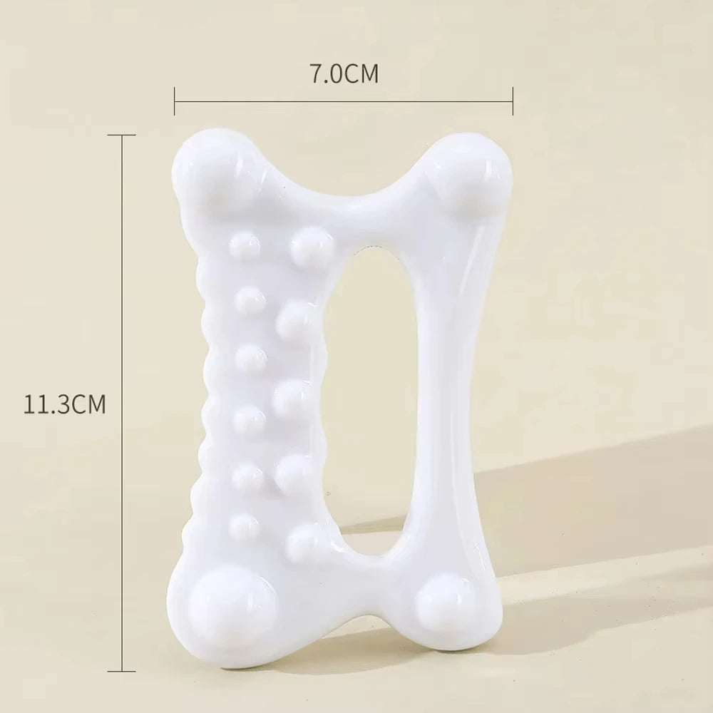 Ergonomic Versatile Handheld Gua Sha Board for Face & Body - Non-Ceramic, Gua Sha Massage Tool, Relaxation and Beauty Massager
