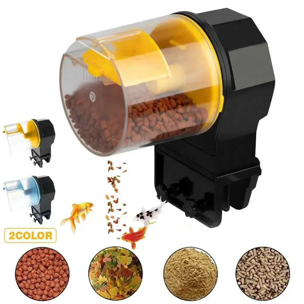 Fish Tank Automatic Feeder Intelligent Timing Automatic Feeder Aquarium Automatic Feeder Large Capacity Fish Feeder  fish feeder