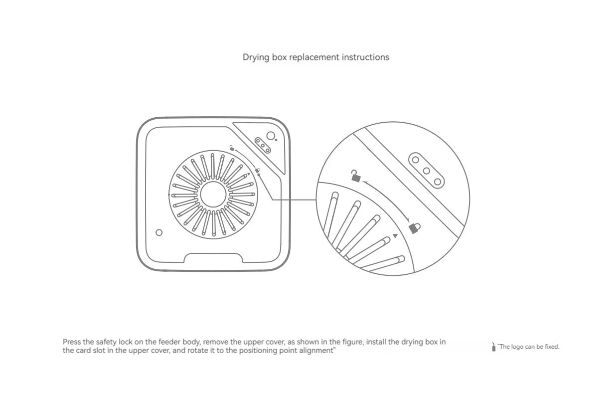 Original Xiaomi Mijia Smart Pet Feeder Drying Box Set Connected To Mijia App Smartreminder For Xiaomi Pet Feeder 3pcs