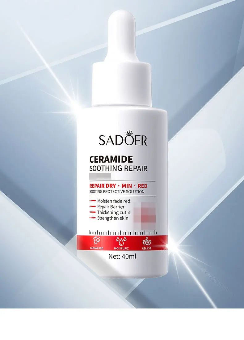 Ceramide Repair Serum Is Specially Designed for Sensitive Skin Repair Damaged Skin Firming and Anti-aging Facial Care Serum