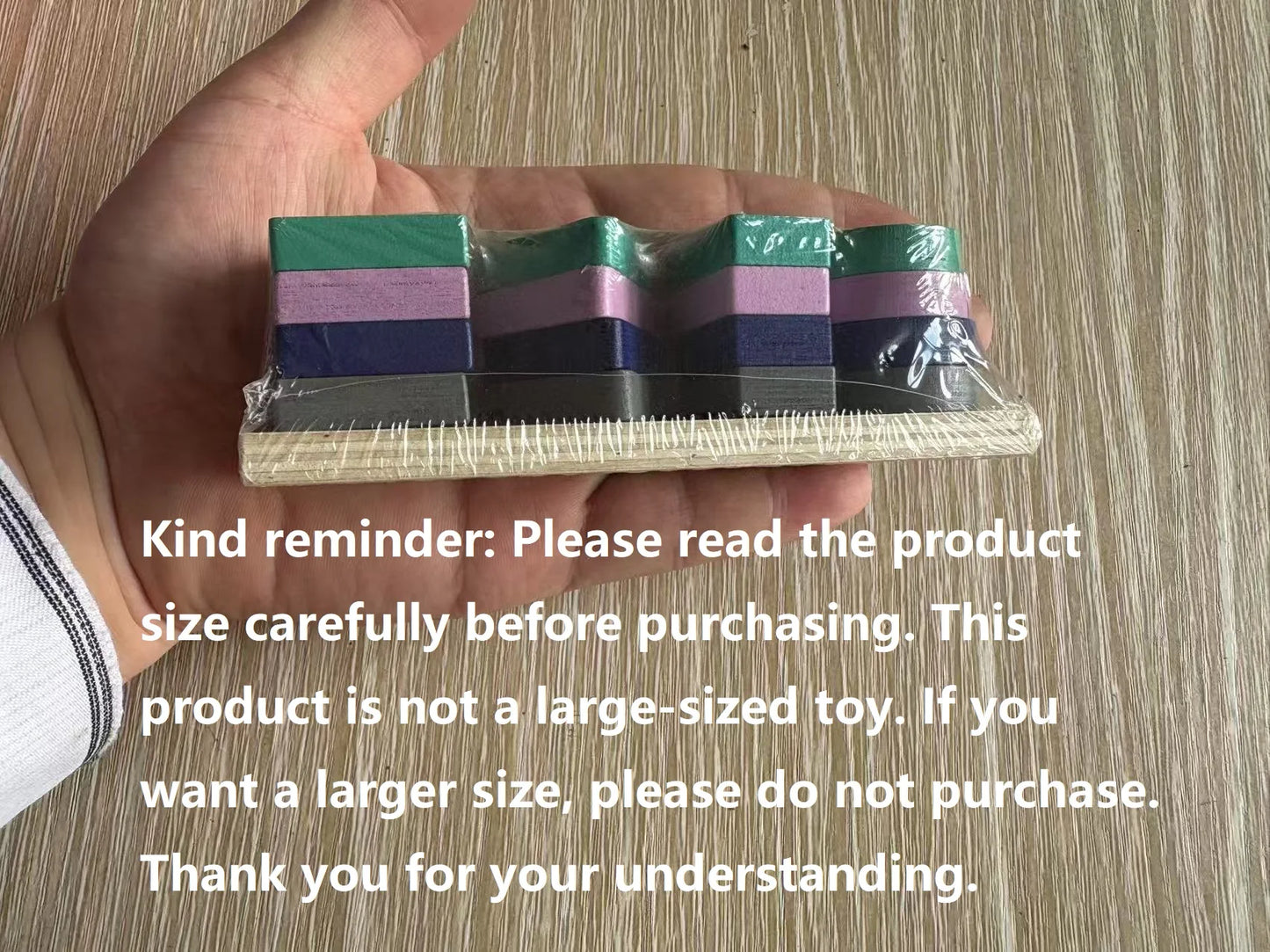 Montessori Toy Wooden Building Blocks Early Learning Educational Toys Color Shape Match Kids Puzzle Toys for Children Boys Girls