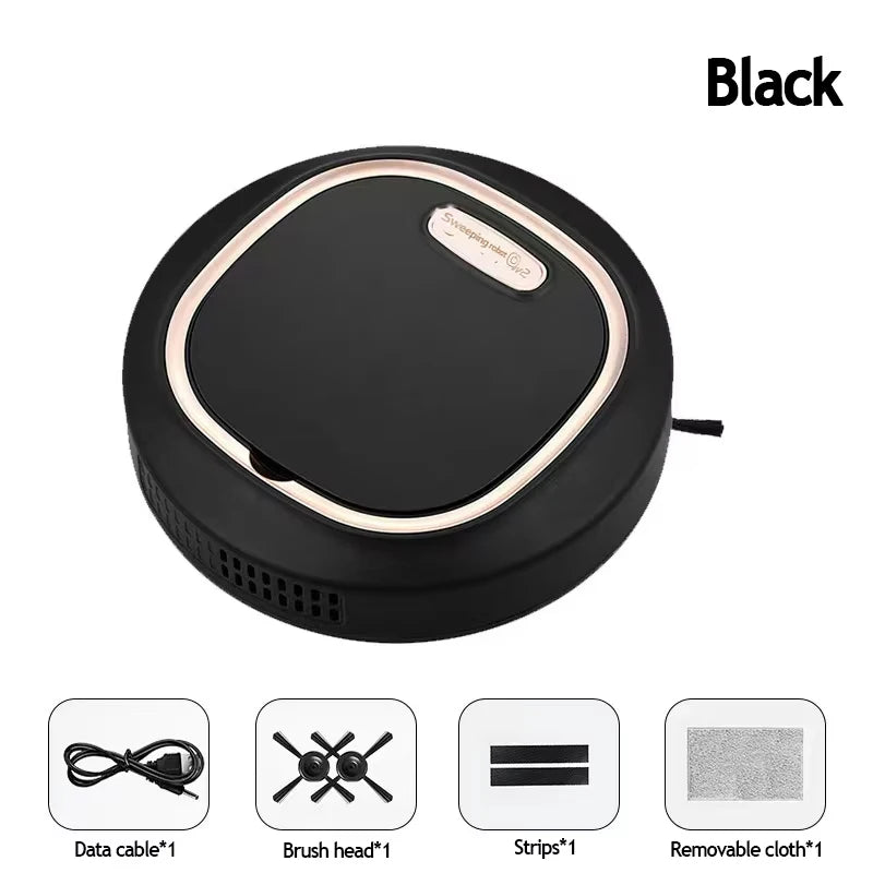 Smart Sweeping Robot Mini Silent Vacuum Cleaner Sweep Mop Brush Three-in-one Multi-function Intelligent Cleaning Machine