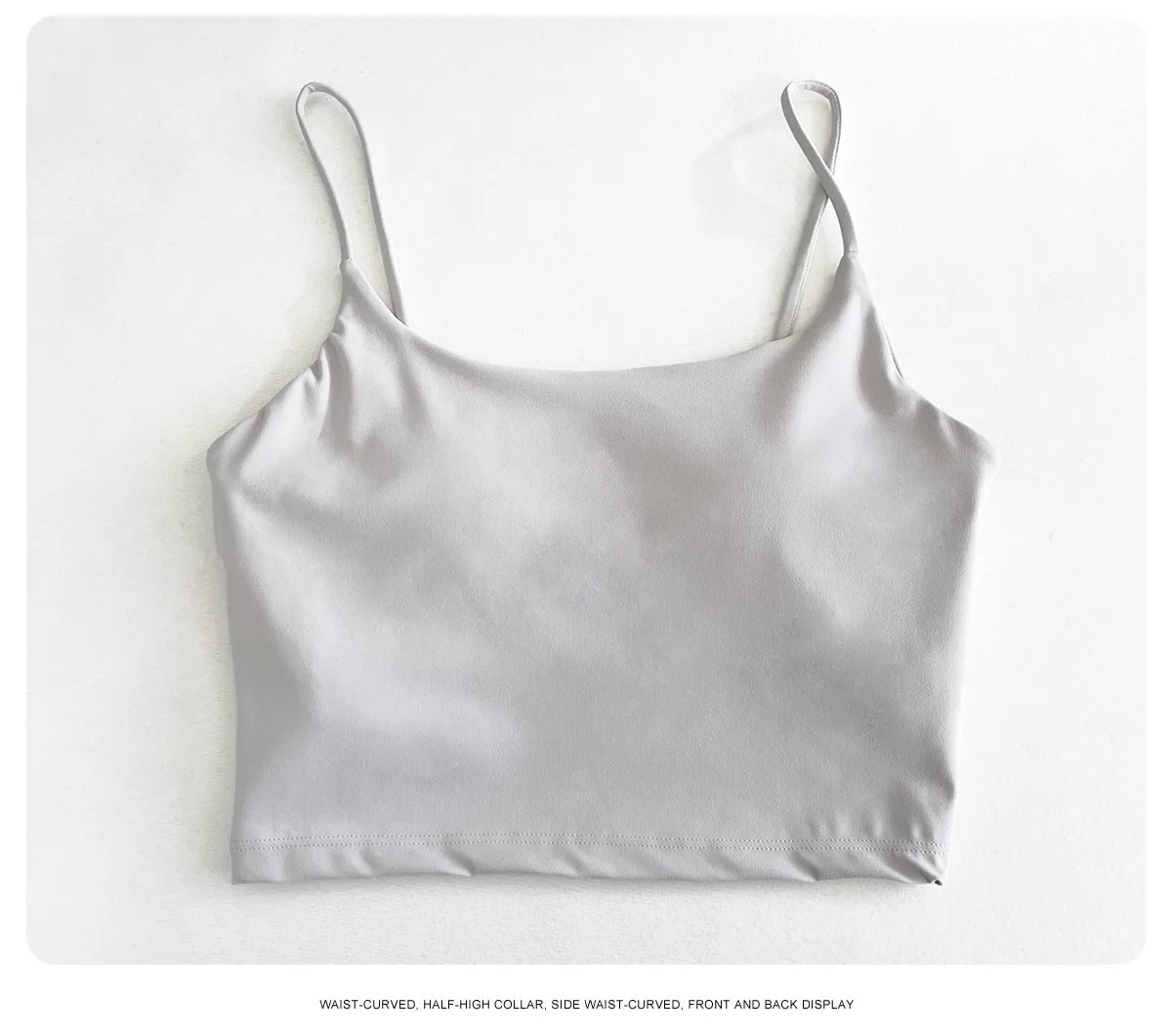 Seamless Naked Sensation Sports Bra – High Support Workout Top for Running, Gym, Pilates & Yoga, Breathable Anti-Bounce Fitness