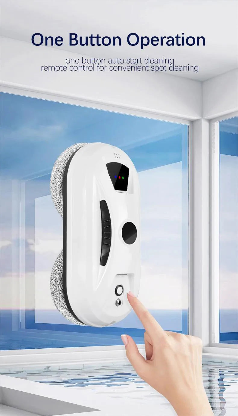 Smart Window Cleaning Robot Electric Intelligent Glass limpiacristales Robot Vacuum Cleaner for Window Remote Control for Home