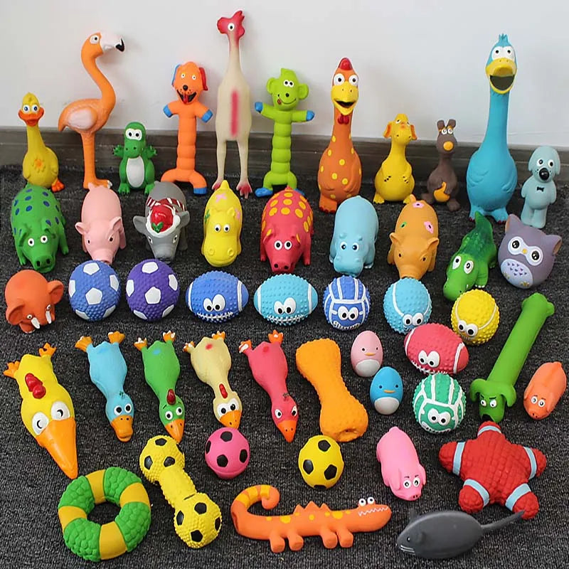 Dog Toys Latex Sound Toys Pig Resistant Bite Pet Toys Teething Pet Supplies Dog Toys