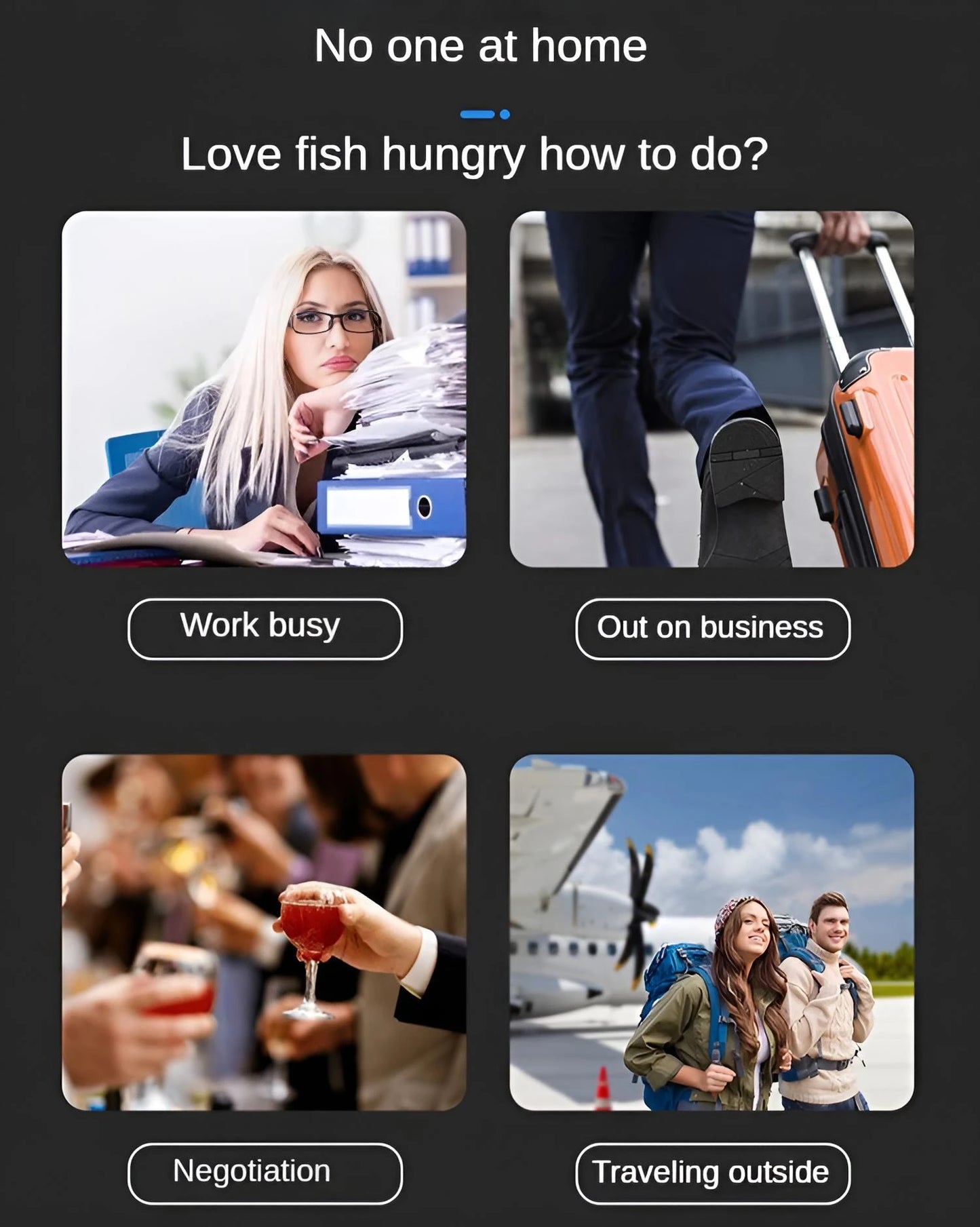 Automatic Fish Feeder with Smart Timer, 3 Feeding Modes, Large Capacity & Quiet for Aquarium Fish/Turtles