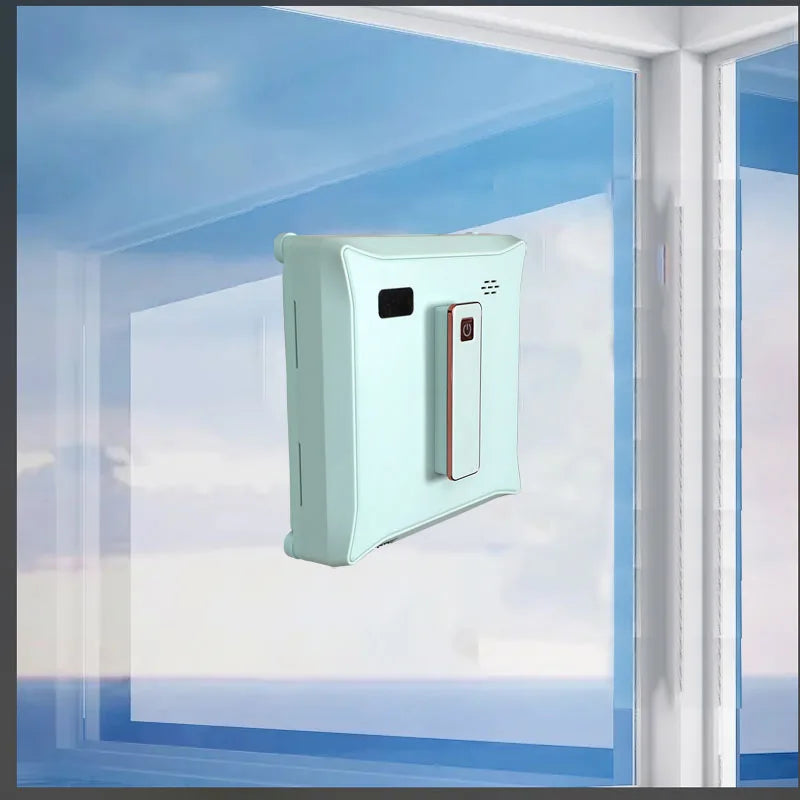 Window vacuum cleaner, spray water model, laser sensor, smart home glass wall dual-purpose cleaning (dry and wet), APP & remote