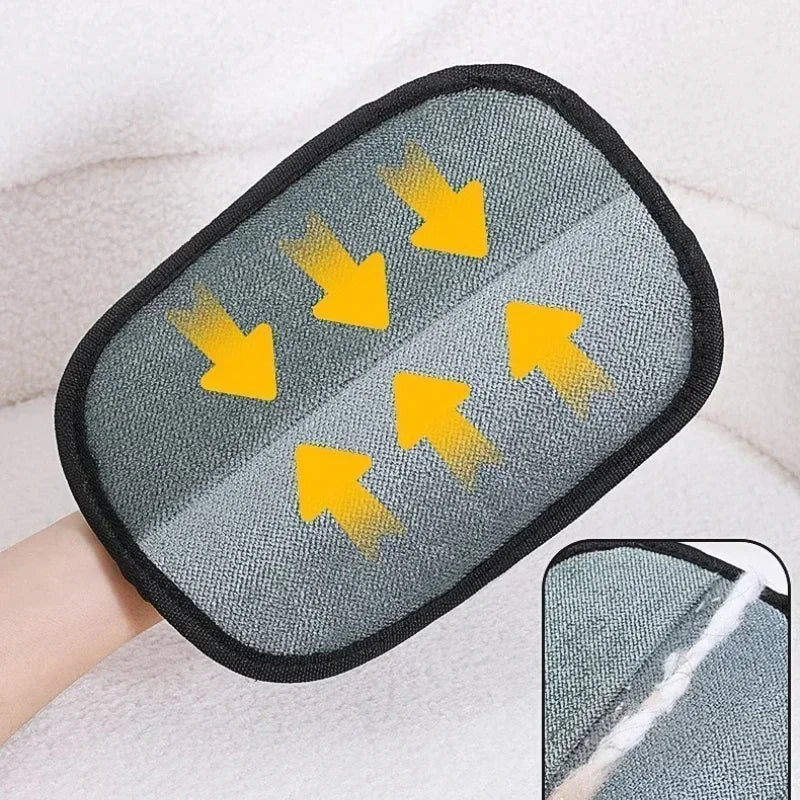 Pet Grooming Gloves Pet Hair Remover Brush Kitten Cleaning Glove Removing Dog Cat Hair From Sofa Carpet Clothes Pet Supplies