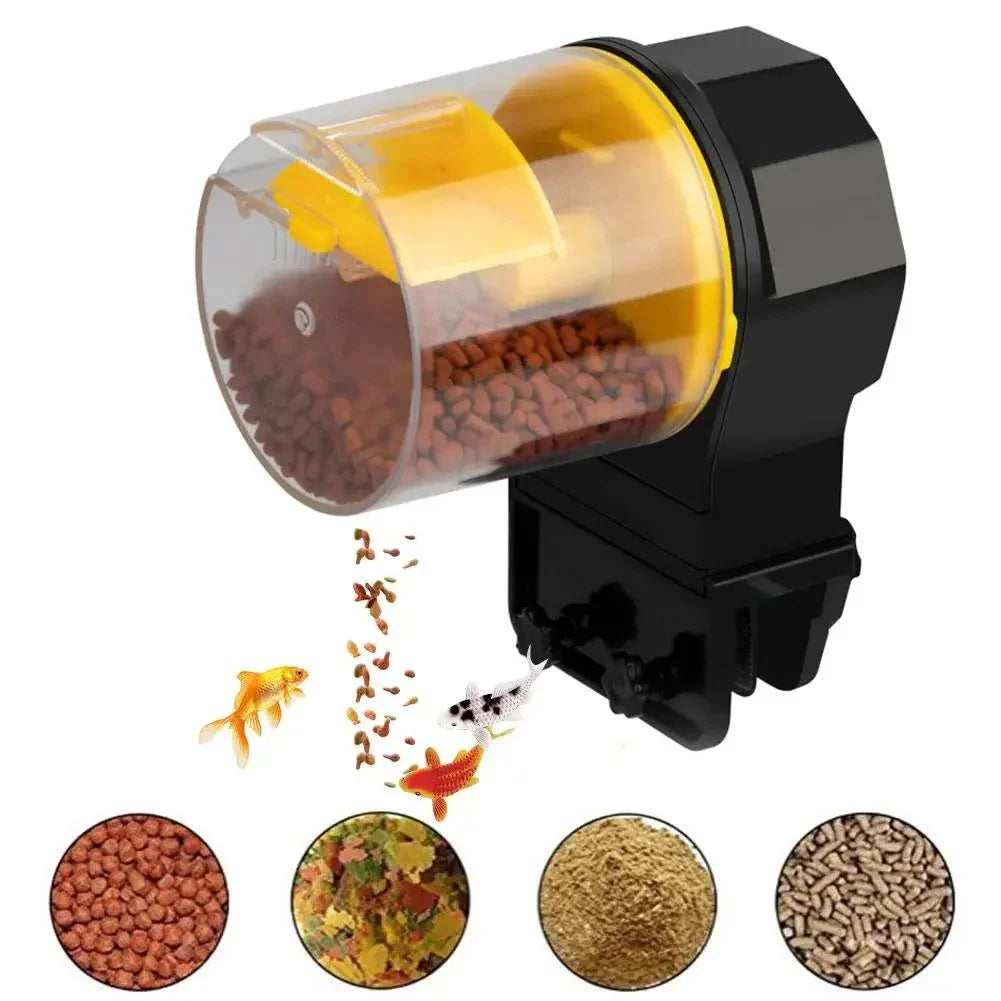 Fish Tank Automatic Feeder Intelligent Timing Automatic Feeder Aquarium Automatic Feeder Large Capacity Fish Feeder  fish feeder