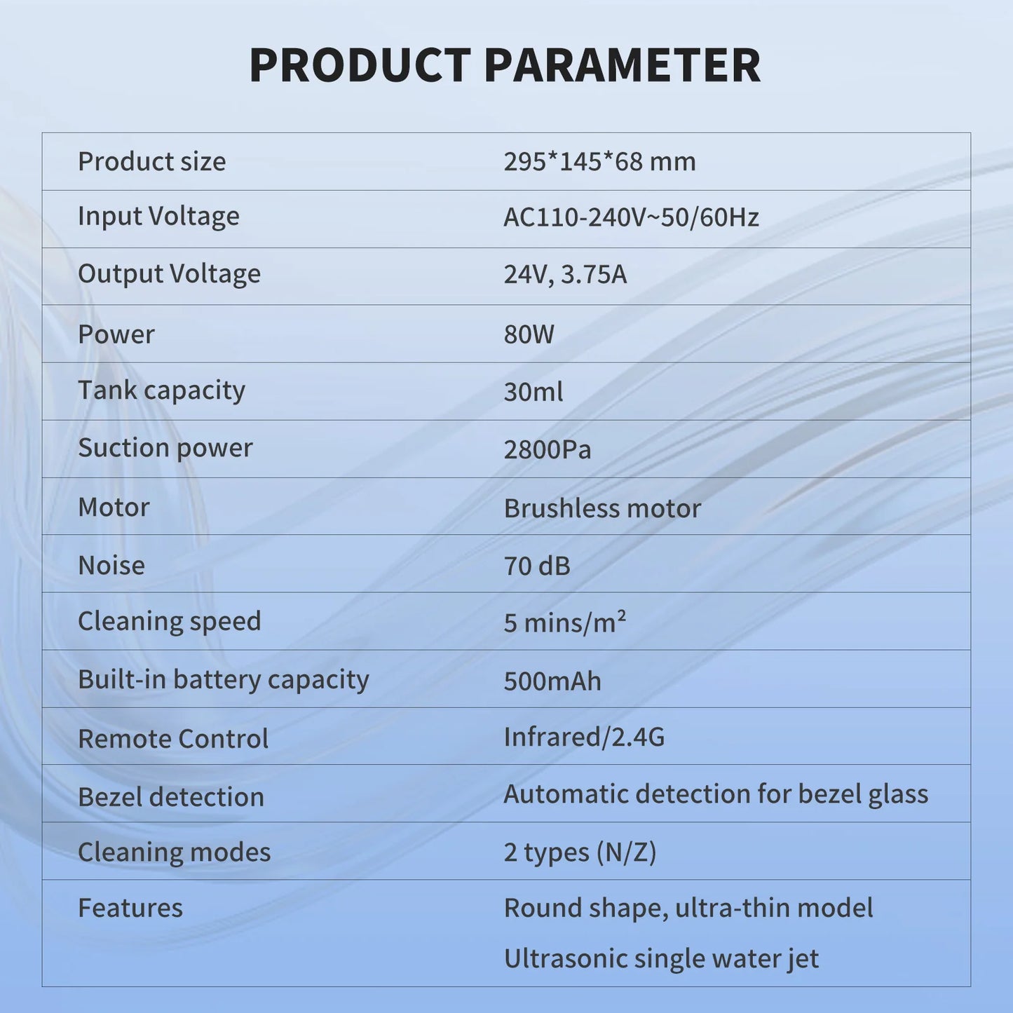 DIVEDEER Home intelligent cleaning robot with automatic water spraying function, anti drop magnetic glass cleaning machine