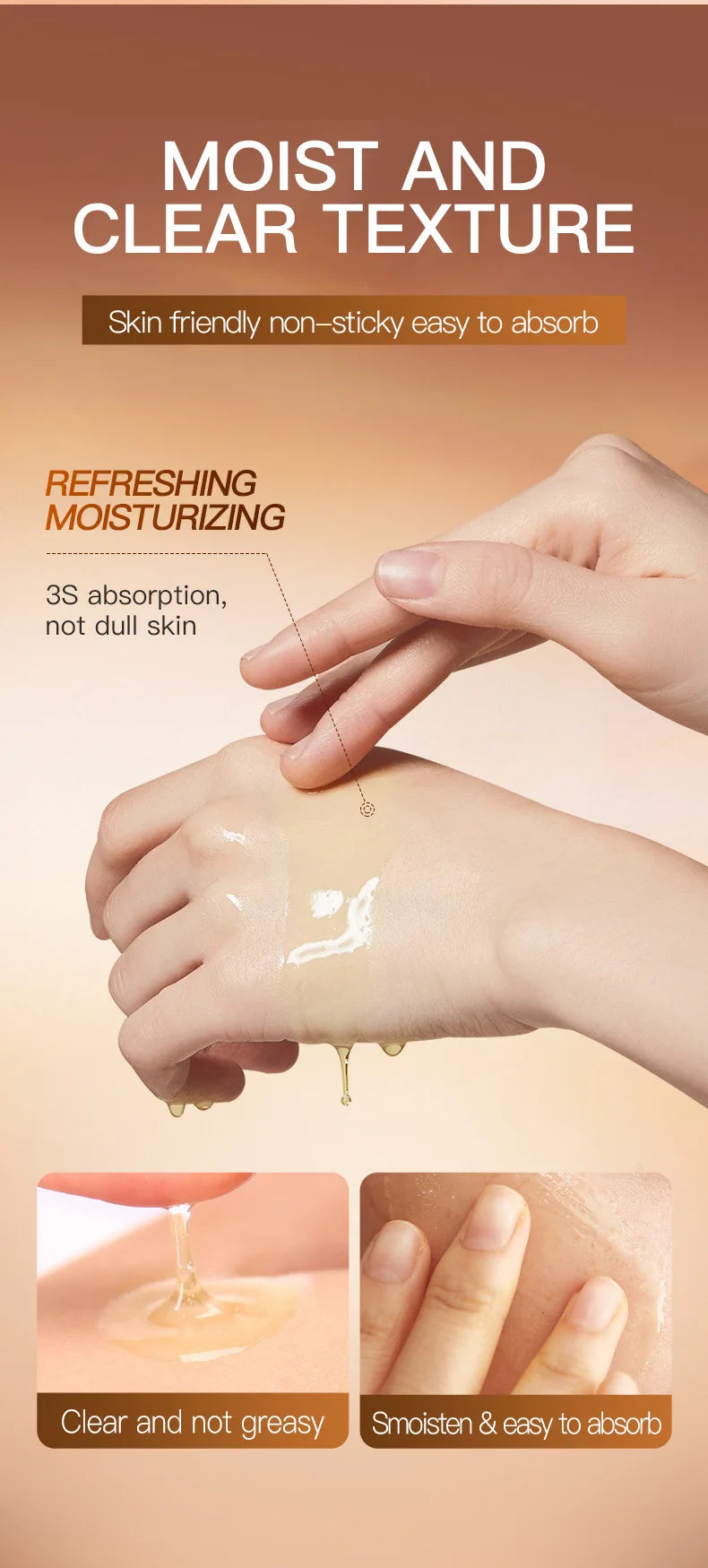 SADOER Sea Buckthom Vitamin C Antioxidant Snooth Serum Antioxidant Brightening and Moisturizing Essence