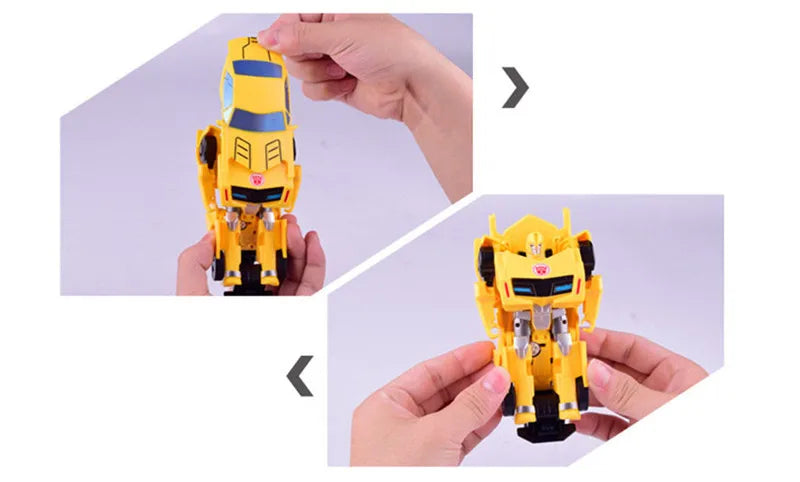 Metamorphic Toys Car Children'S Birthday Gift Action Doll Toys Mini Metamorphic Car Education Toys Children'S Toys