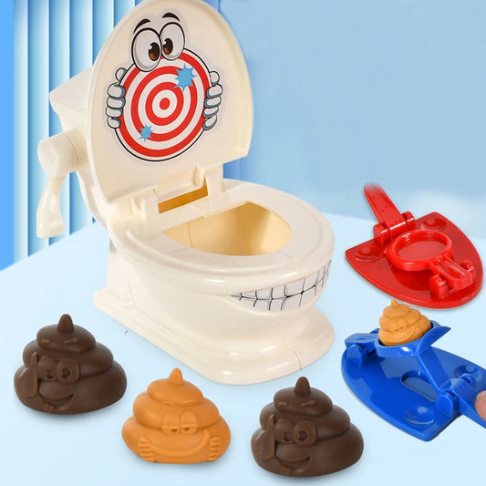 Toilet Poop Toys Party Funny Children's Sensory Toys Stool Toilet Toy for Girls and Boys Todders Kid Children Xmas Gifts