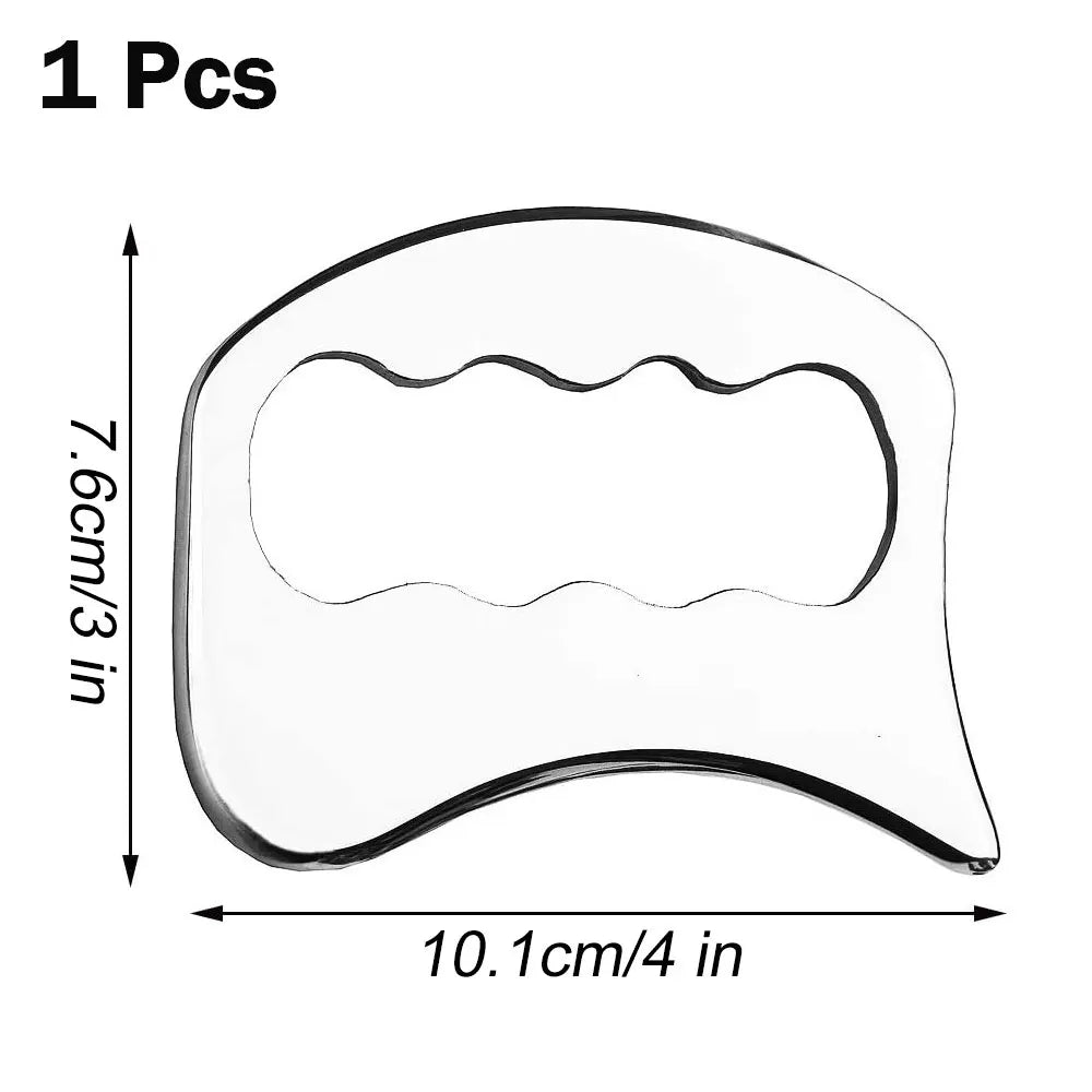 1/4/7 Pcs Gua Sha Scraping Massage Tools, IASTM Tool, Stainless Steel Guasha Tools, Muscle Scraper Tools for Soft Tissue Therapy