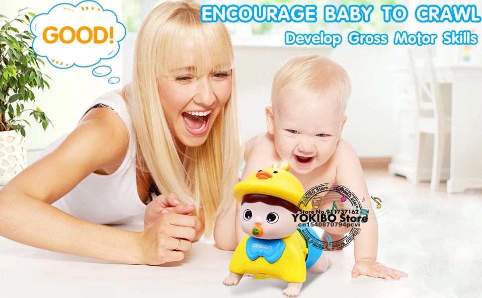 Crawling Baby Toys 18 Months + Toddler Musical Toys Baby Toys 18 Months + Early Educational Toys for Infant Toys Baby Toys