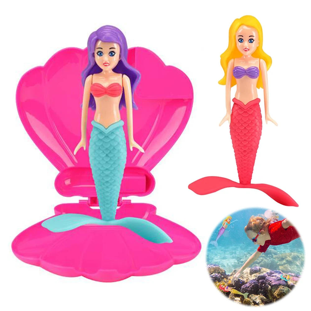 Mermaid Dive Toys Bath Toys Mermaid Pool Toys Swimming Pool Accessories & Toys for Kids