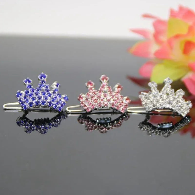 Pet Grooming Accessories for Dog and Cat - Puppy Beautiful Dog Hair Clip, Crown, Bow, Multicolor Hairpins, Headwear