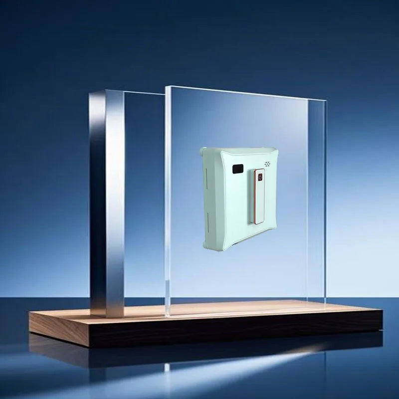 Window vacuum cleaner, spray water model, laser sensor, smart home glass wall dual-purpose cleaning (dry and wet), APP & remote