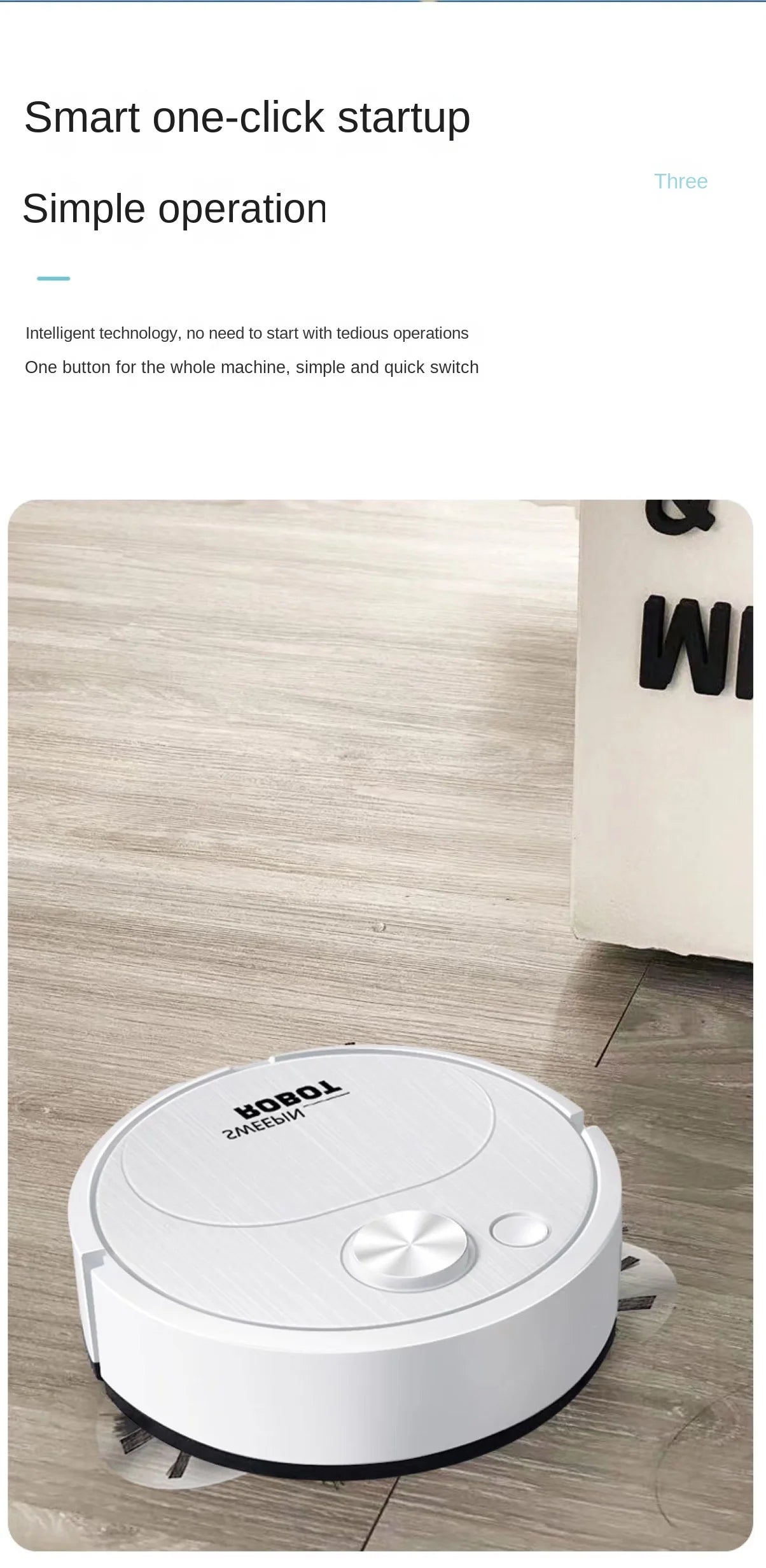 Sweeping Robot Automatic Home Mini Cleaning Machine USB Charging Smart Sweep Mop 2-In-1 Vacuum Cleaner Gift Toys