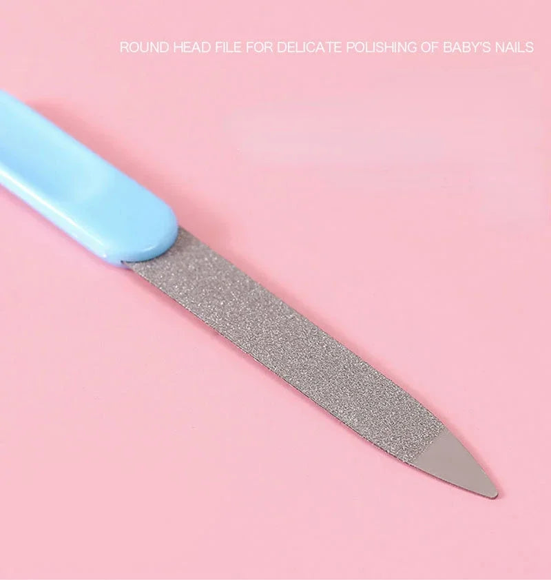 6pcs Baby Care Set Hair Comb Grooming Brush Set Nail Trimmer Scissors Clipper Hygiene Kit Healthcare Tools Sets for Toddler Gift