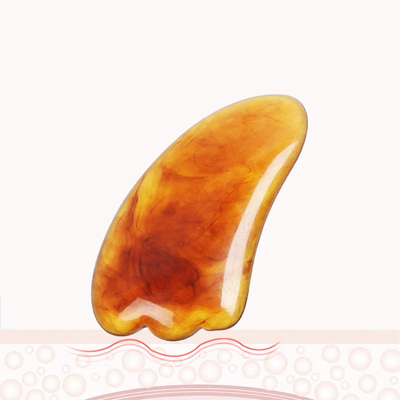 7Pcs/Set Beauty Scrapping Massage Tool Guasha Massager Gua Sha Board Face Eye Body Acupoint Stimulation Therapy SPA Scraper