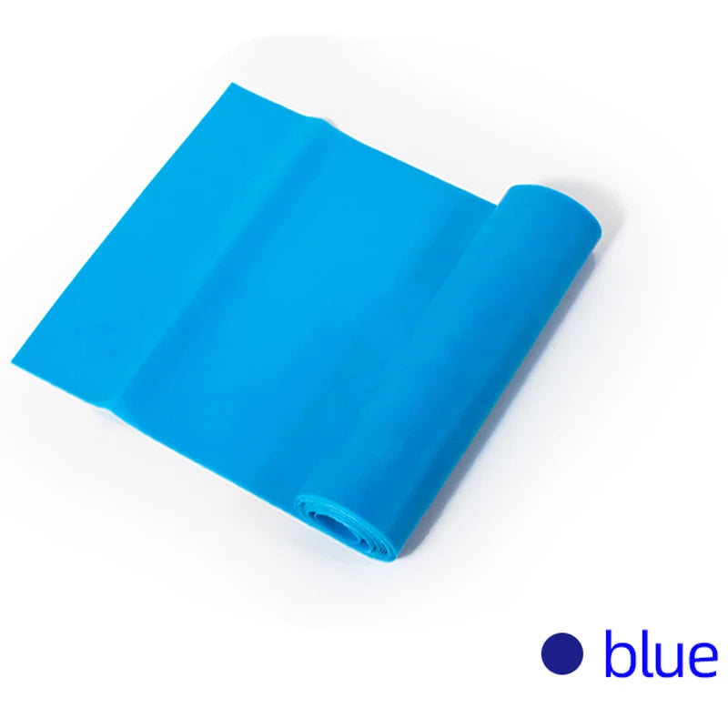 Yoga physiotherapy elastic band, gym resistance band, sports stretching training rope, Pilates 200cm stretching film, fitness eq