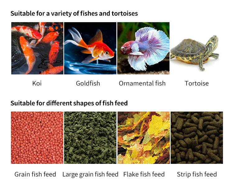 Smart Fish Food Automatic Feeder Fish Aquarium Fish Tank Accessories WiFi Remote Control Digital Timer Aquarium Supplies