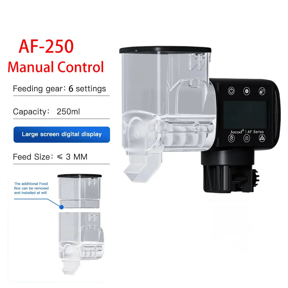 Smart Automatic Fish Feeder Turtle Feeder Timing Quantitative Feeding Suitable Aquarium Fish Tank Accessories Bet Fish Goldfish