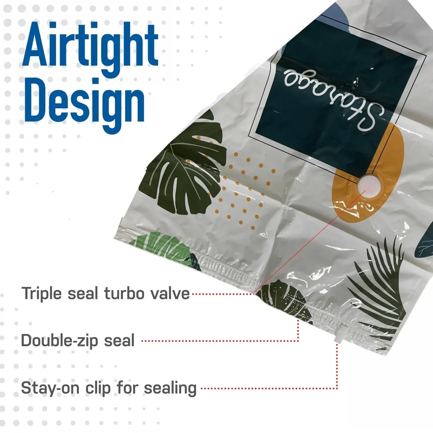 Space saver vacuum storage bags with Hand Pump for Travel Organizer Bags for Comforters, Blankets, Bedding,Packing Bags