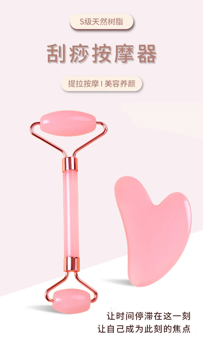 Gua Sha Roller for Face Neck Eye Resin Facial Massage Instrument Health Care Scraping Board Muscle Beauty Skincare Tool Массажер