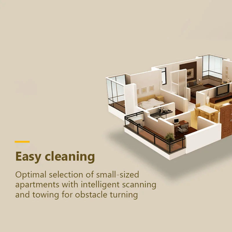 Fully Automatic Sweeping Robot Sweep Vacuum Cleaner Mopping Floor Mini Cleaner Home Cleaning Machine Smart 3in1 Electric Sweeper