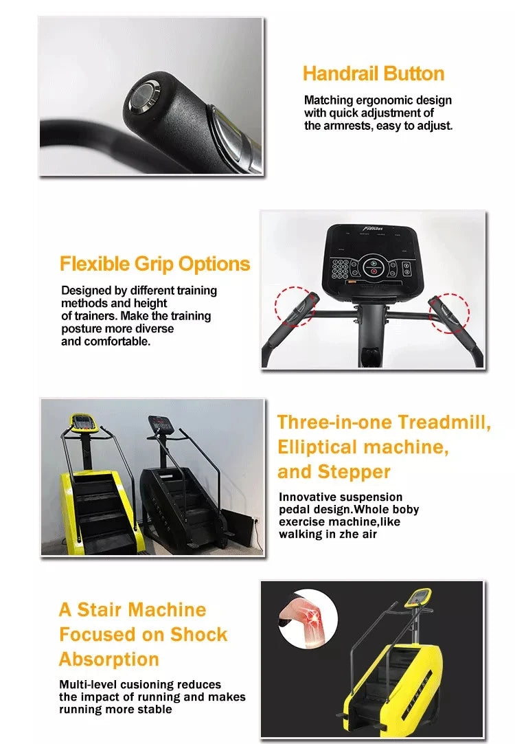 Fitness Device Stair Climb Machine Gym Equipment Climbmill Climber