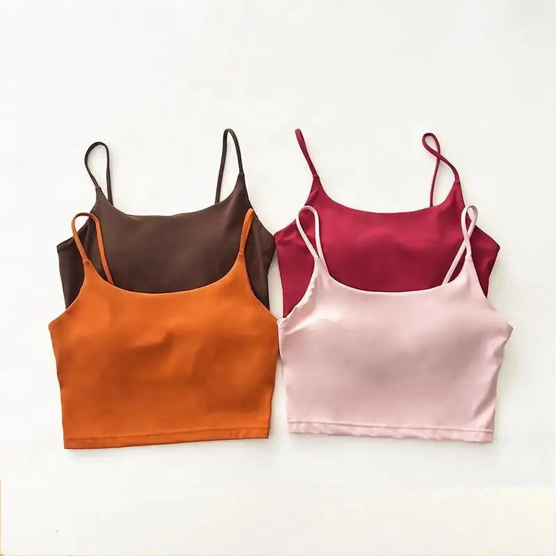 Seamless Naked Sensation Sports Bra – High Support Workout Top for Running, Gym, Pilates & Yoga, Breathable Anti-Bounce Fitness