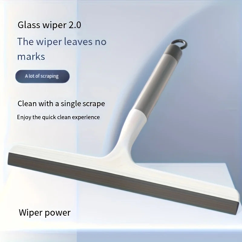 Silicone Shower Scraper Cleaner Bathrooms Multi-purpose Squeegee Glass Clean Floor Window Cleaning Tool Household Water Wiper